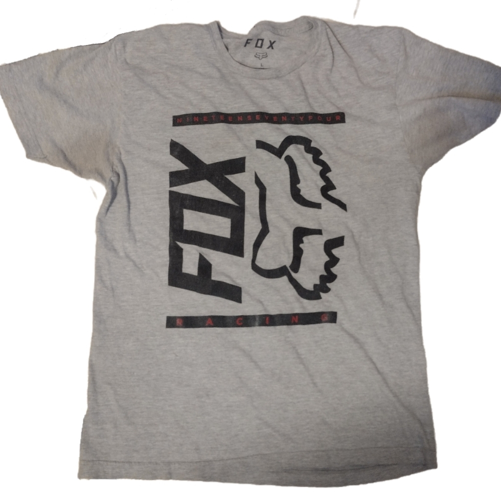 FOX RACING SHORT SLEEVE TEE MEN'S SIZE L